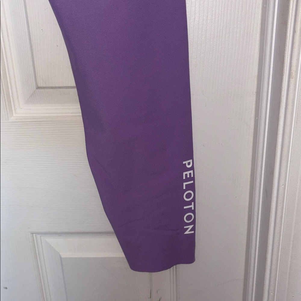 Peloton Cadent High Rise Pocket Leggings Purple Size XL - Picture 7 of 9